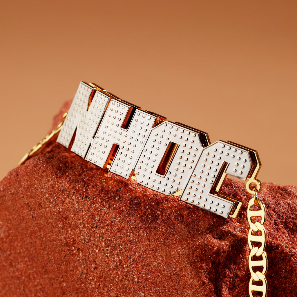 Custom Letter Bracelet - Personalized Name Design