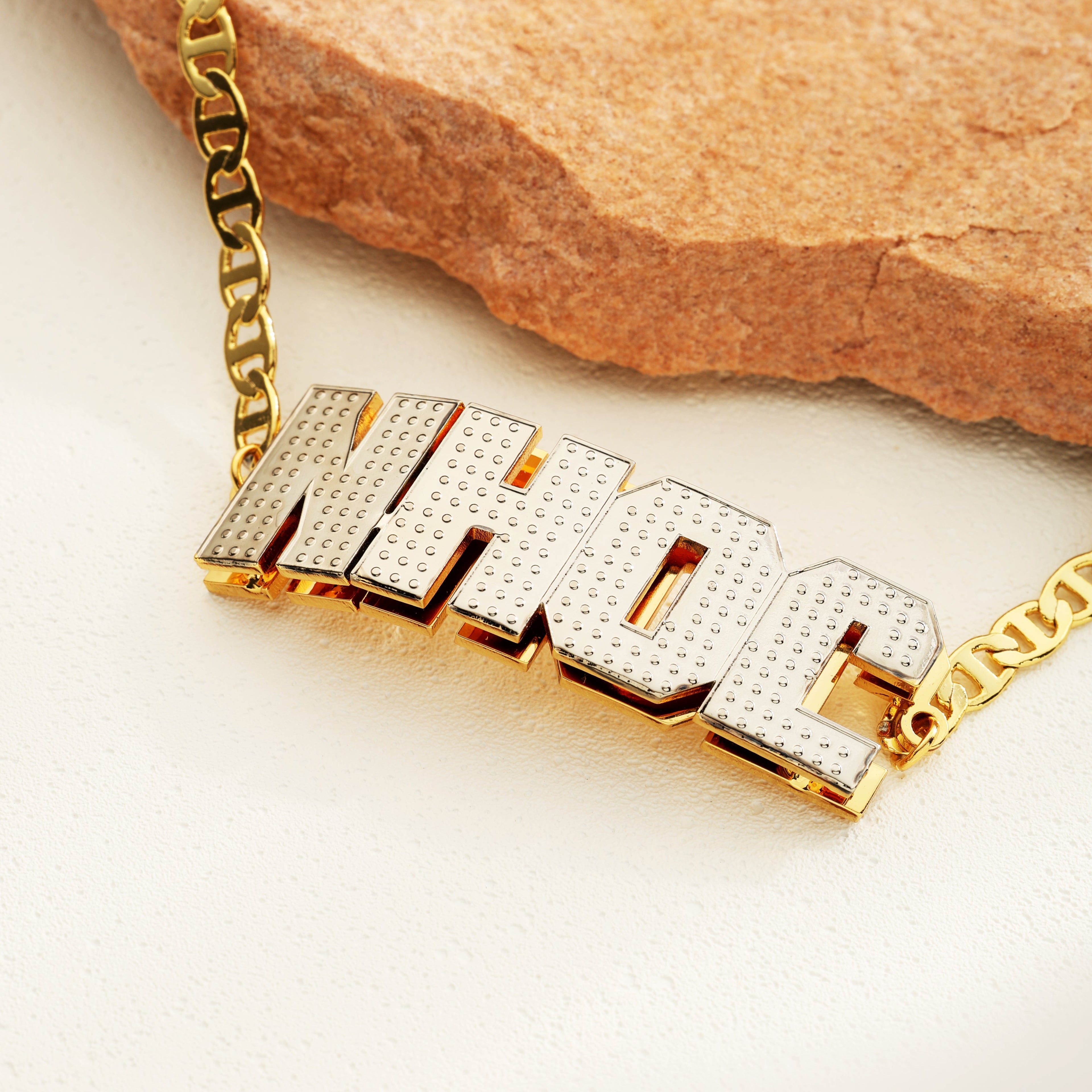 Custom Letter Bracelet - Personalized Name Design